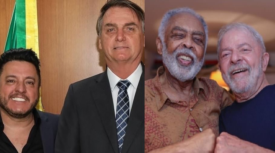 Polarização: sertanejos ficam do lado de Bolsonaro, enquanto POP e MPB preferem Lula