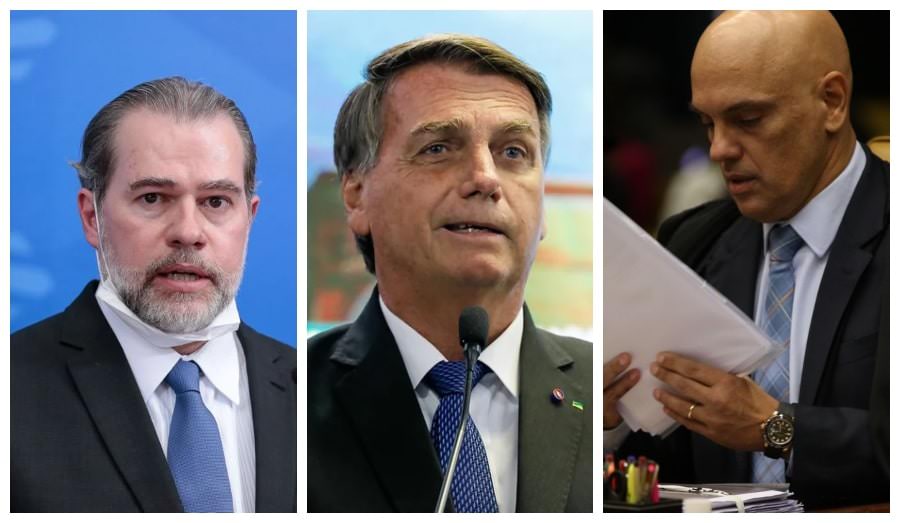 Ministro nega prosseguimento de ação do presidente Bolsonaro contra Moraes