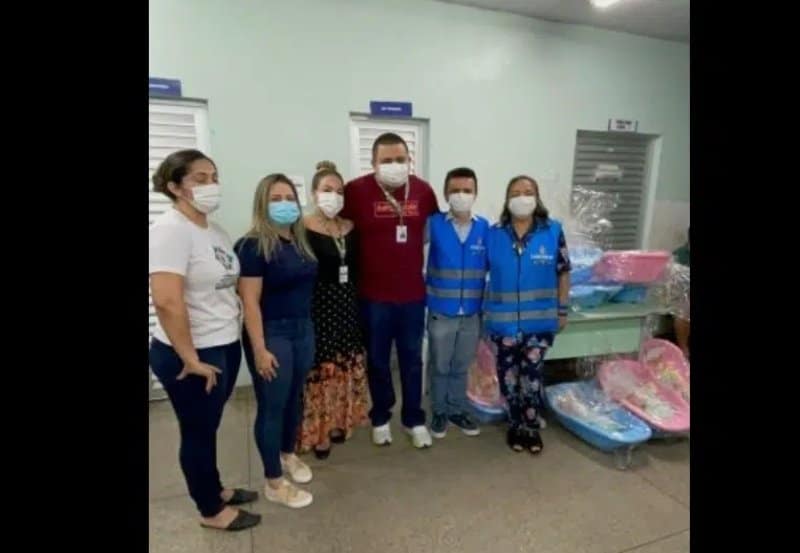 Grávidas recebem kits de enxovais em Unidade de Saúde da Família no Morro da Liberdade 