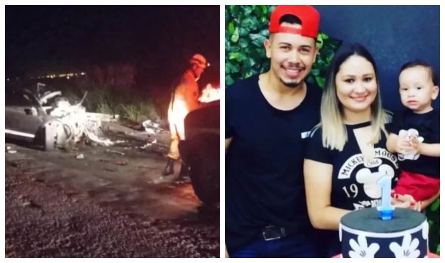 Sertanejo Piettro Dias, sua esposa e filho morrem em acidente de carro