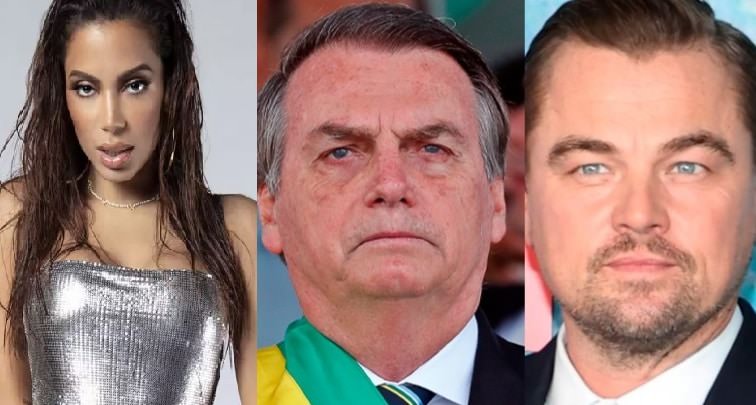Bolsonaro ironiza conversa entre Anitta e DiCaprio: ‘converso com milhares de brasileiros todos os dias’