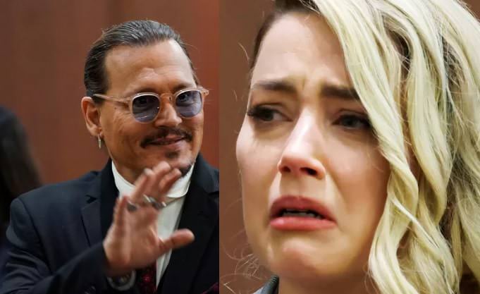 Amber Heard chora ao ler mensagens de Johnny Depp desejando sua morte: ‘garimpeira de baixo nível’
