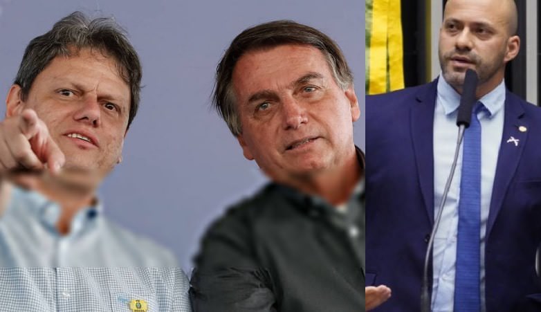 Tarcísio diz que perdão de Bolsonaro a Daniel Silveira foi ‘remédio’ necessário