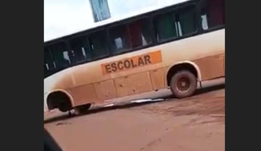Em Presidente Figueiredo, ônibus escolar quebra e prefeitura diz que está ‘revolucionando educação’