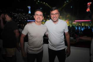 Lideranças do Amazonas no Festival de Parintins mostram apoio ao governador Wilson Lima