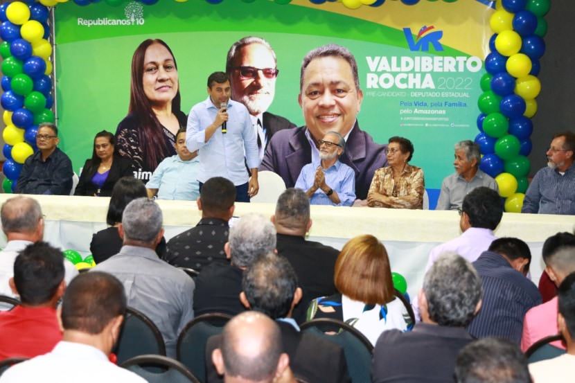 Wilson Lima destaca papel social da Igreja em lançamento de pré-candidatos aos cargos de deputados estadual e federal