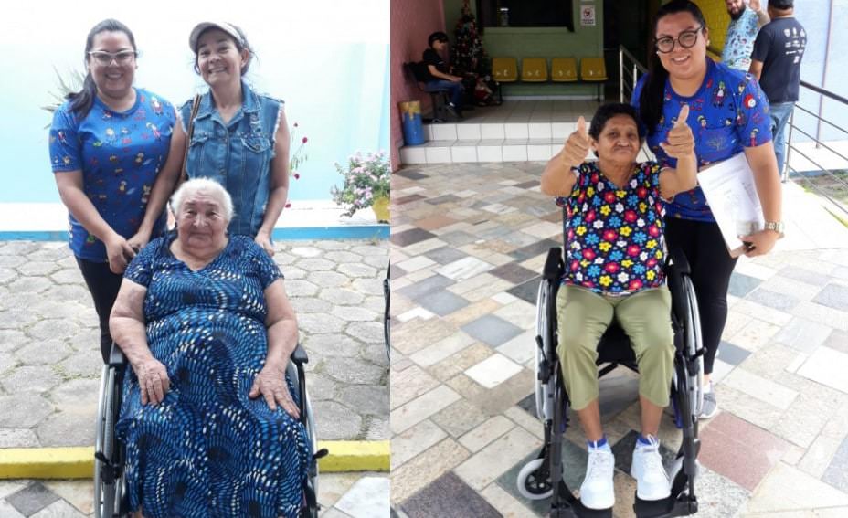 Abrigo Moacyr Alves realiza mutirão para prescrição de cadeira de rodas