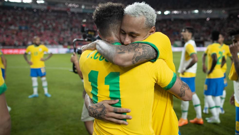 Com dois gols de Neymar, seleção goleia a Coreia do Sul por 5 a 1