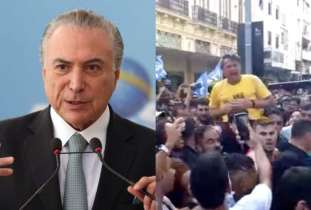 Michel Temer diz que facada ajudou Bolsonaro e não quer acordo com Lula