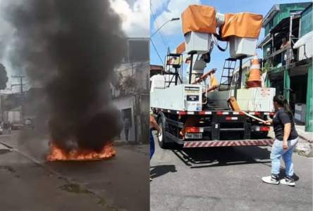 Vídeo: moradores do Alvorada expulsam equipe da Amazonas Energia