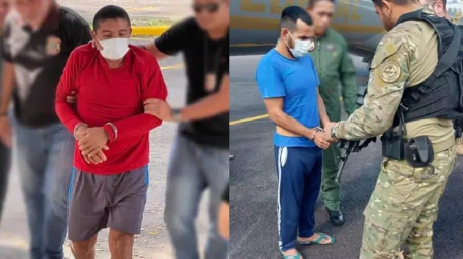 Presos suspeitos de envolvimento nas mortes de Bruno e Dom chegam a Manaus