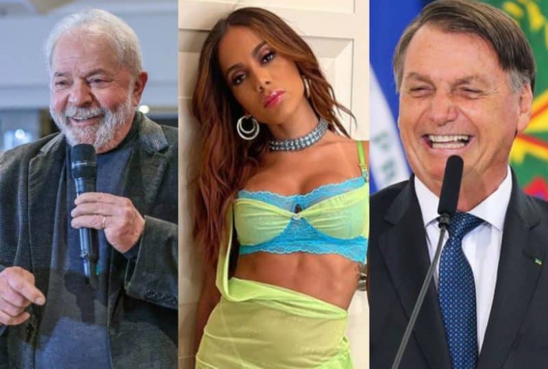 Bolsonaro ironiza Anitta por pedir que Lula legalize a maconha: ‘é o limite!’