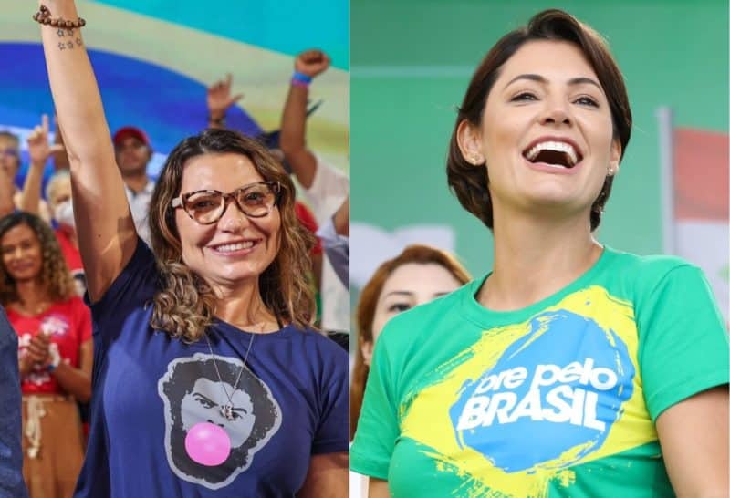 Internautas sugerem debate entre Janja e Michelle Bolsonaro: ‘melhor do que o presidencial’