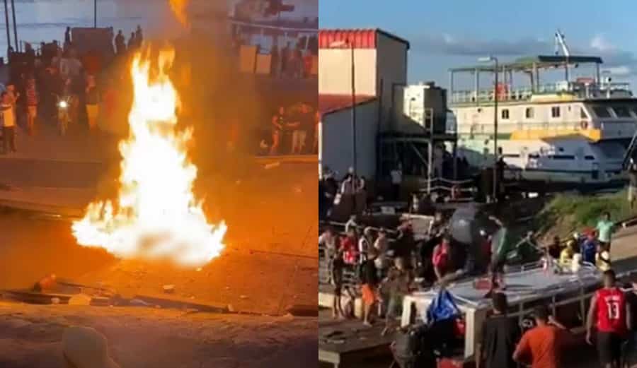 Vídeo: homem é incendiado e outros são linchados no interior do AM