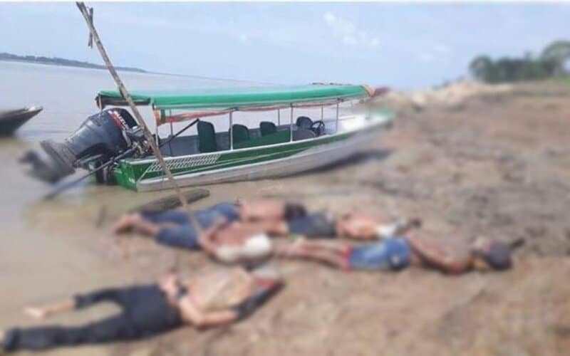 SSP esclarece vídeo e fotos que mostram piratas do rio esquartejados no AM
