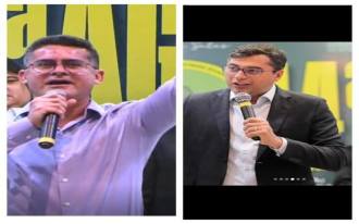 Wilson Lima e David Almeida participam de congresso em igreja evangélica; vídeo
