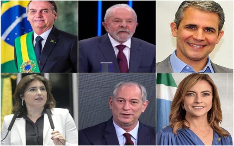 Candidatos à Presidência da República se encontram em debate neste domingo