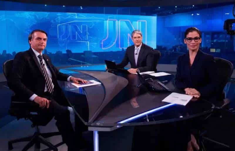 Bolsonaro é o 1º presidenciável entrevistado pela Globo nesta segunda