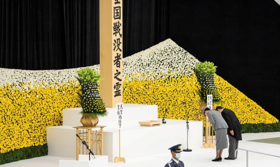 Cerimônia no Japão marca 77 anos do fim da Segunda Guerra Mundial