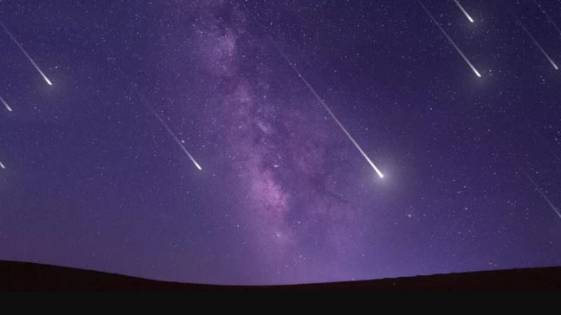 Chuva de meteoros poderá ser vista durante a madrugada deste sábado