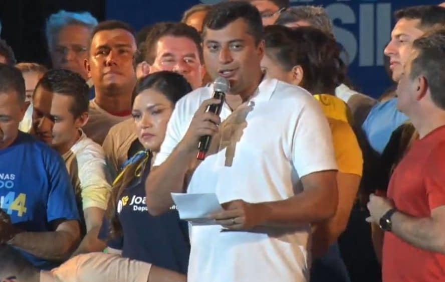 Nos braços do povo, Wilson Lima oficializa candidatura à reeleição ao governo do Amazonas