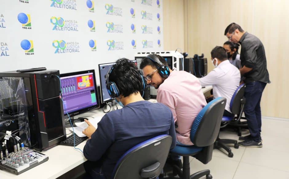 Ilha de Edição é instalada  no TRE-AM para propaganda nas Eleições Gerais 2022
