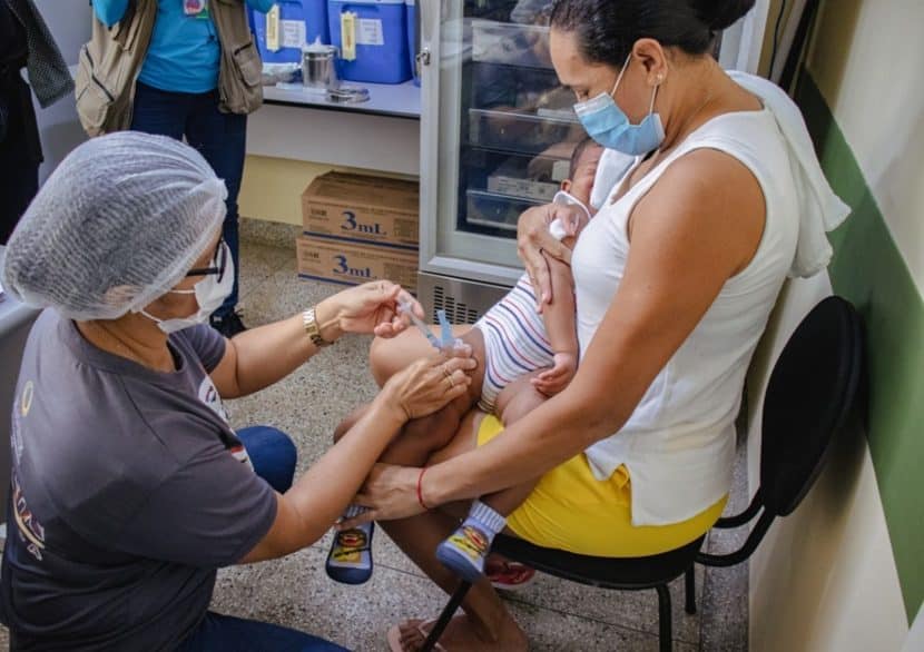 Manaus terá 106 unidades abertas para o ‘Dia D’ da Campanha Contra a Poliomielite e de Multivacinação