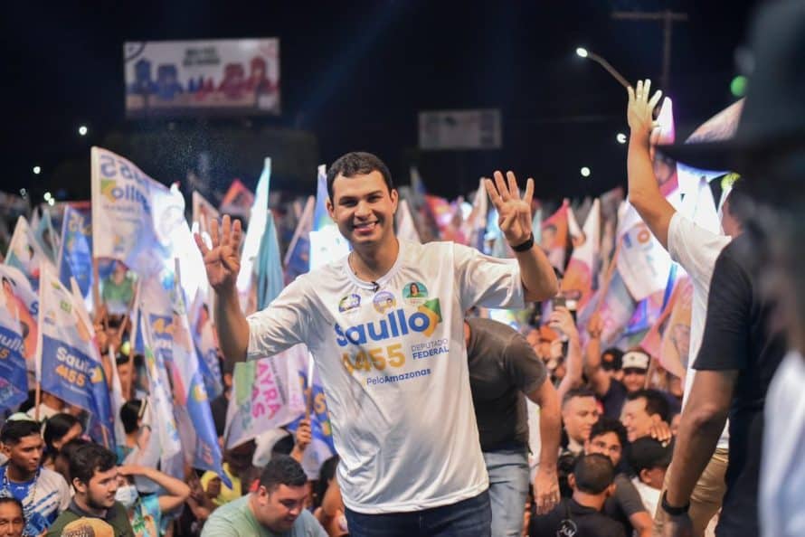 Saullo Vianna realiza lançamento da campanha a deputado federal em Manaus