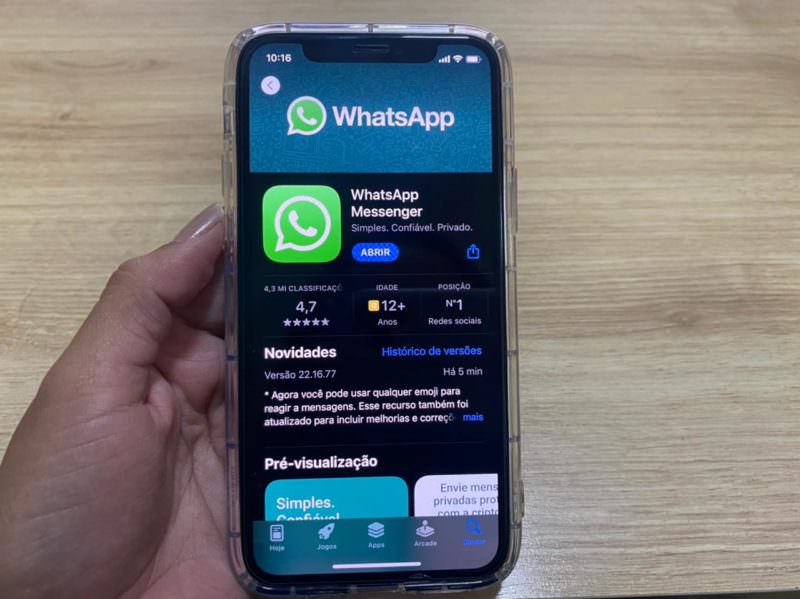 WhatsApp terá função para esconder modo 'online'