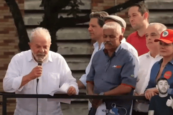 Em primeiro ato oficial de campanha, Lula diz que Bolsonaro é ‘possuído pelo demônio’