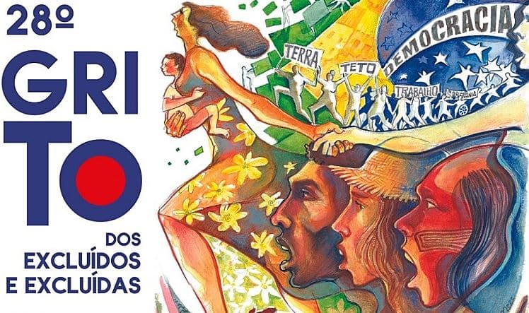 Grito dos Excluídos pede comida e democracia na 28ª edição