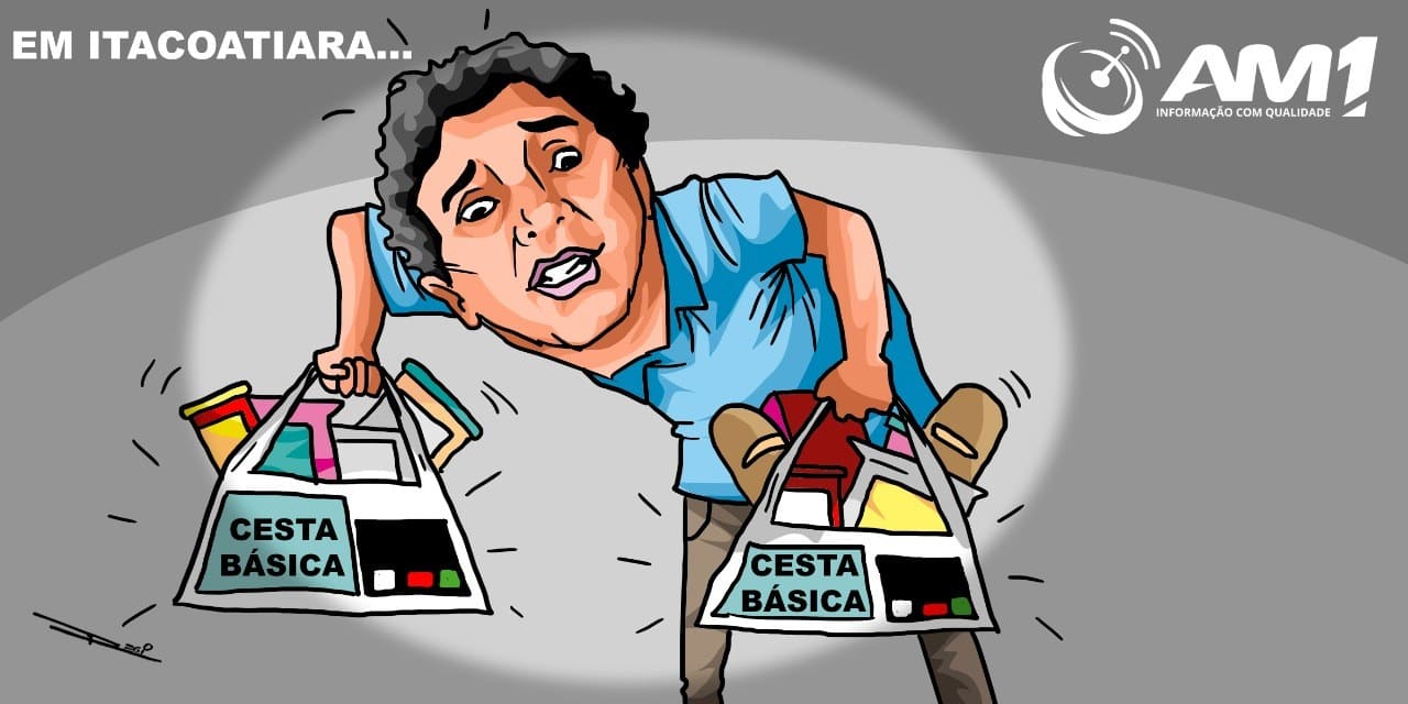 Prefeito de Itacoatiara comete crime eleitoral ao distribuir cestas básicas