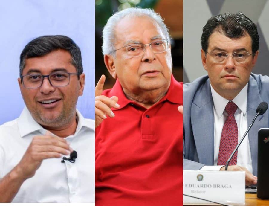 Pesquisa aponta: Wilson tem 34%; Amazonino, 26%; e Braga, 17% na disputa para governo do AM