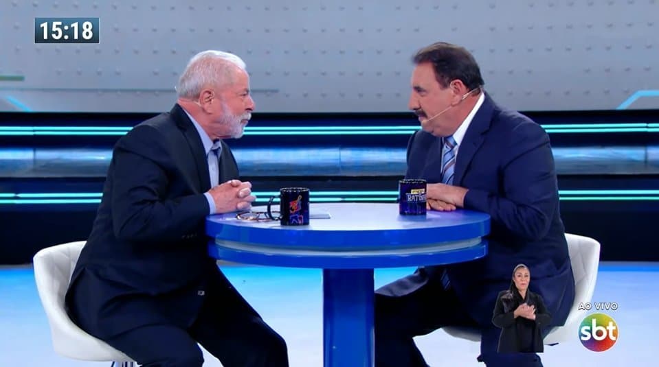 Lula se declara 'socialista refinado' em entrevista ao Ratinho e critica Ciro