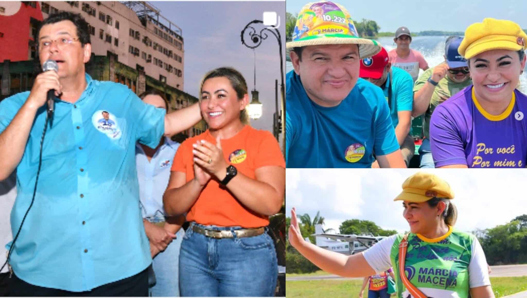 PF apreende R$ 61 mil com irmã da candidata Marcia Macena, mulher do prefeito do Careiro Castanho