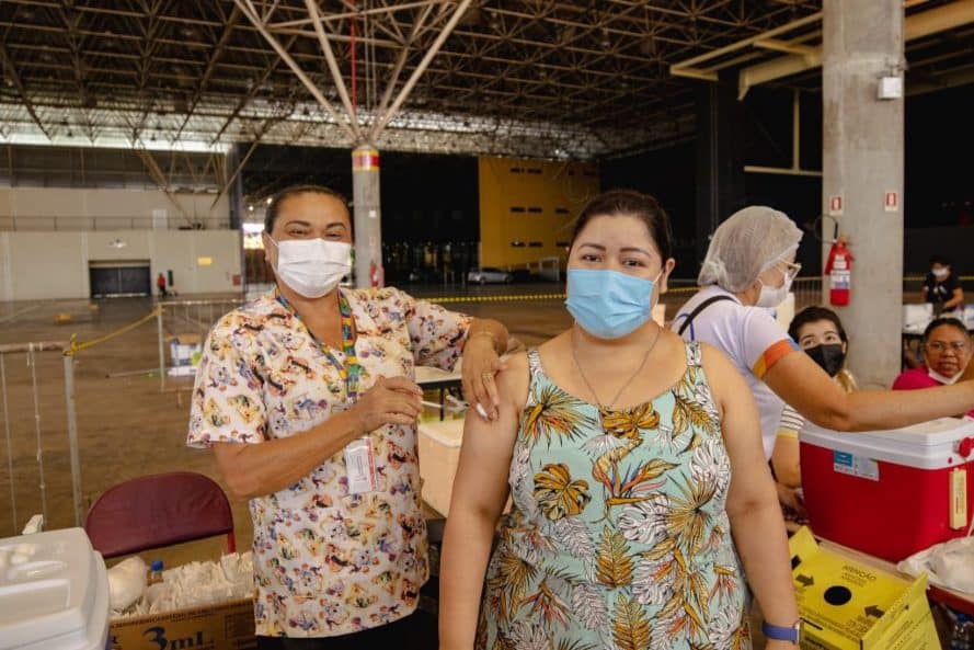Manaus realiza vacinação contra a Covid-19 em 11 unidades de saúde neste sábado