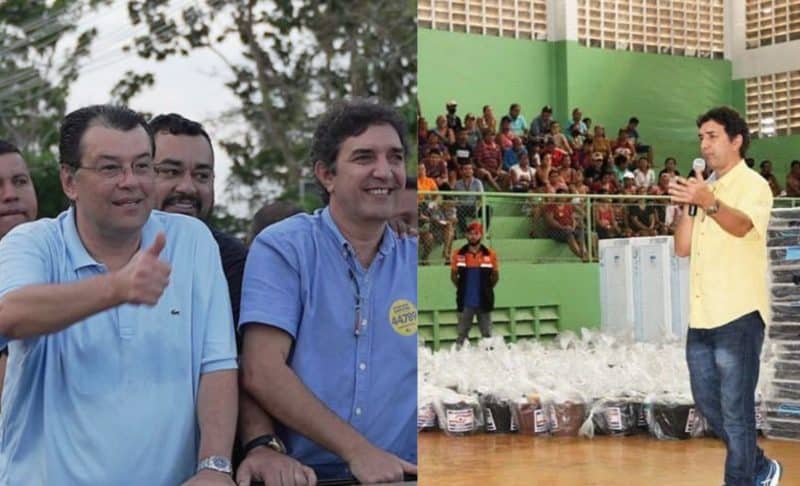 Fechado com Braga, prefeito de Itacoatiara comete crime eleitoral ao distribuir cestas básicas