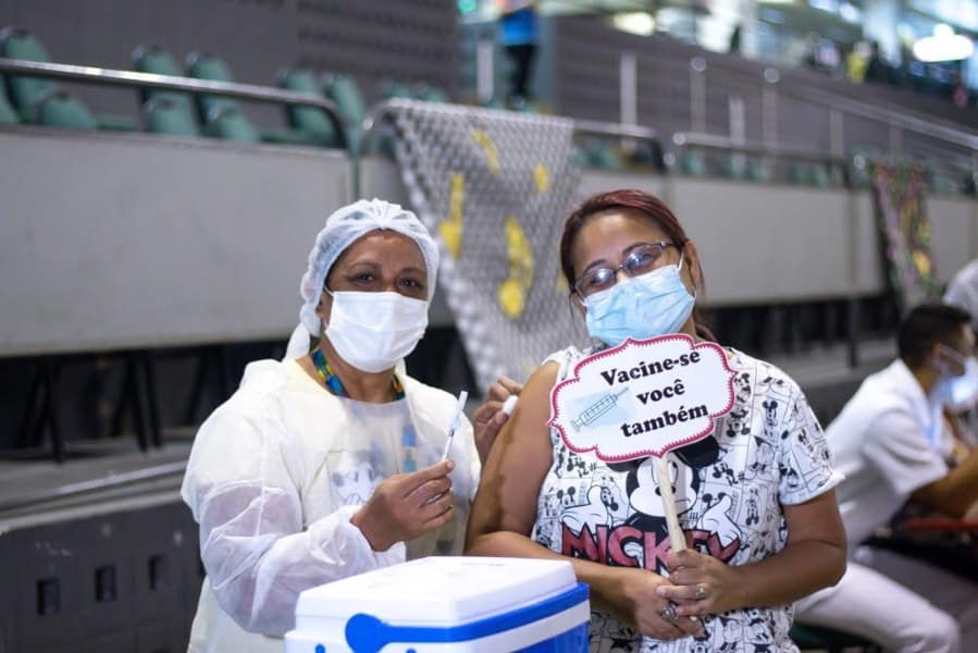 Em Manaus, 83 pontos de vacinação contra a covid serão disponibilizados nesta segunda