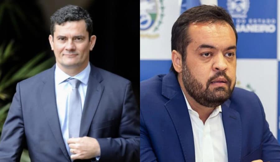 Moro e Cláudio Castro declaram apoio a Bolsonaro