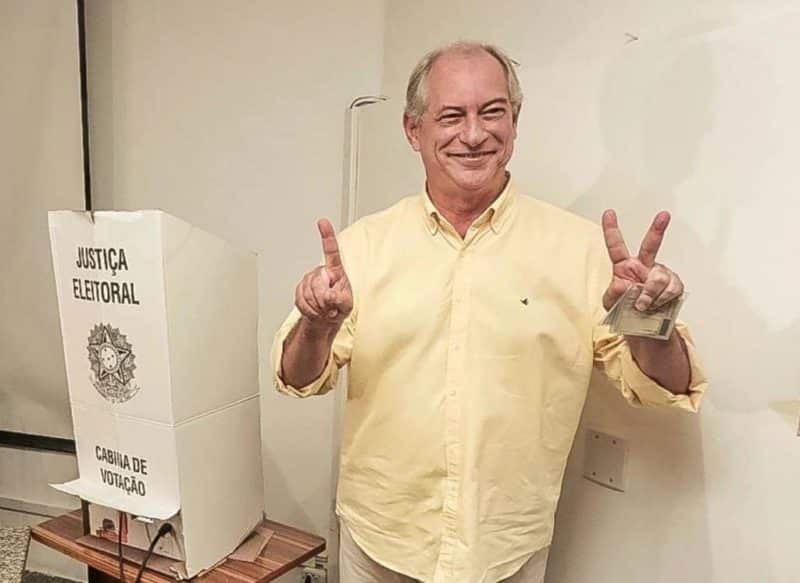 Ciro Gomes diz que 'pretende parar' após eleição: 'hora de cuidar da minha vida'