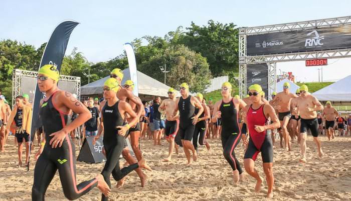 Manaus Adventure 2022 vai reunir mais de mil atletas de 14 a 16 de outubro na praia da Ponta Negra