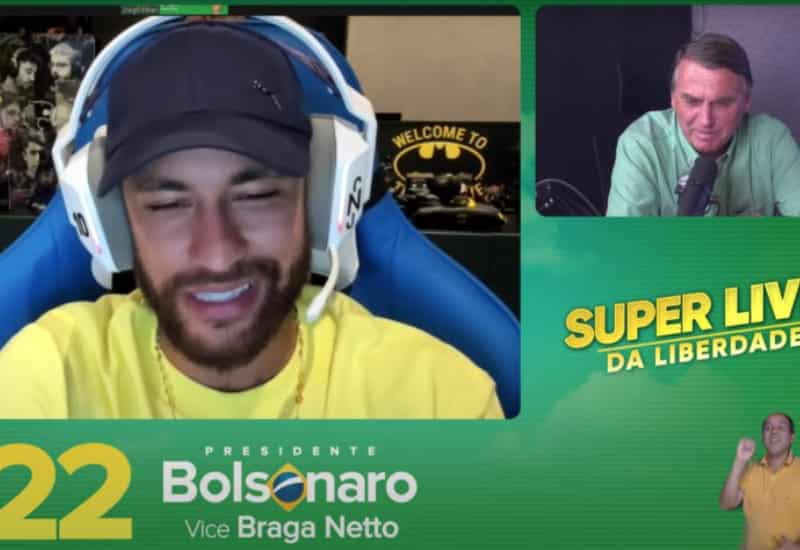 Neymar promete homenagear Bolsonaro com seu primeiro gol da Copa