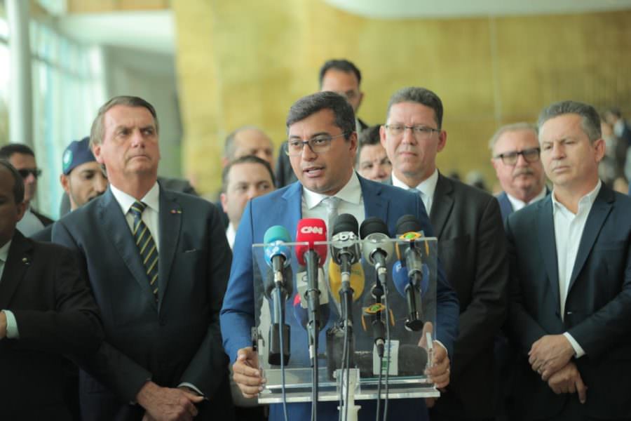 Em Brasília, Wilson Lima reafirma apoio a Bolsonaro durante encontro