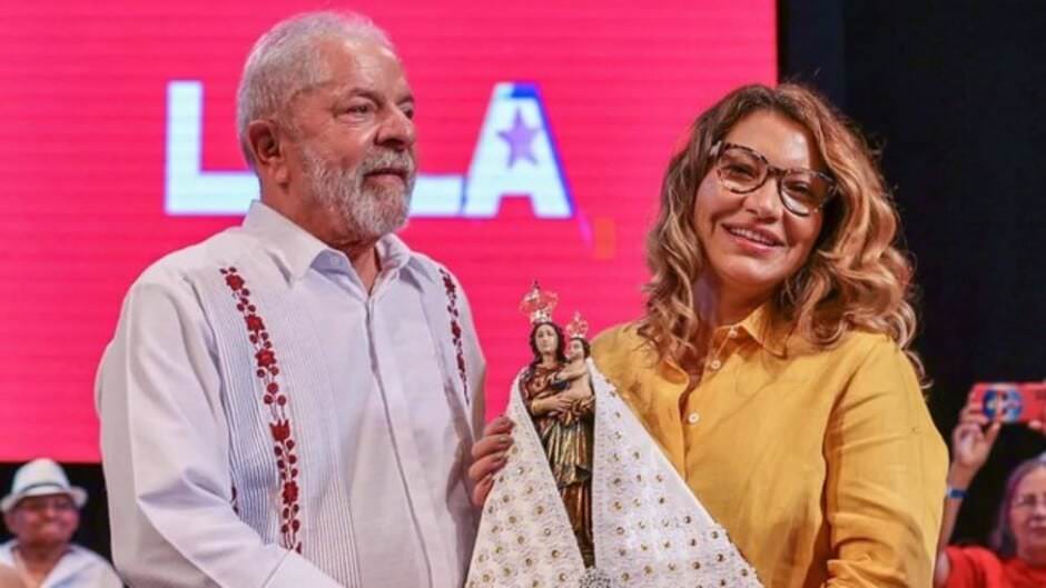 Sem Lula, Janja participa do Círio de Nazaré para pagar promessa