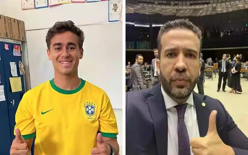 André Janones e Nikolas Ferreira discutem nas redes sociais