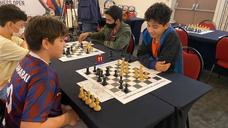 Participantes do Manaus Chess Open revelam a importância do xadrez na escola