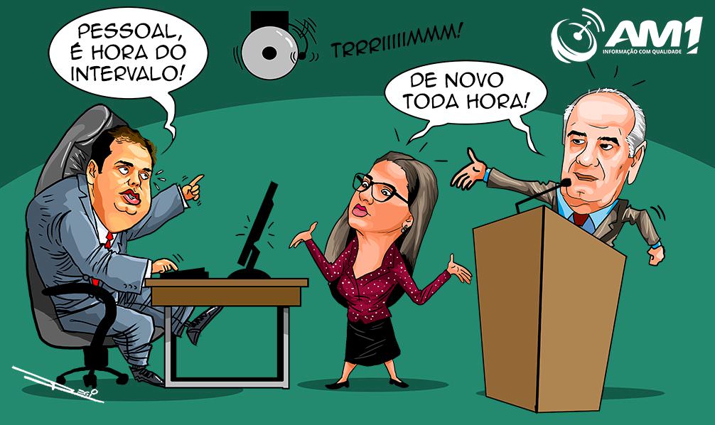 sessão na Aleam tem mais intervalo que atividades parlamentares
