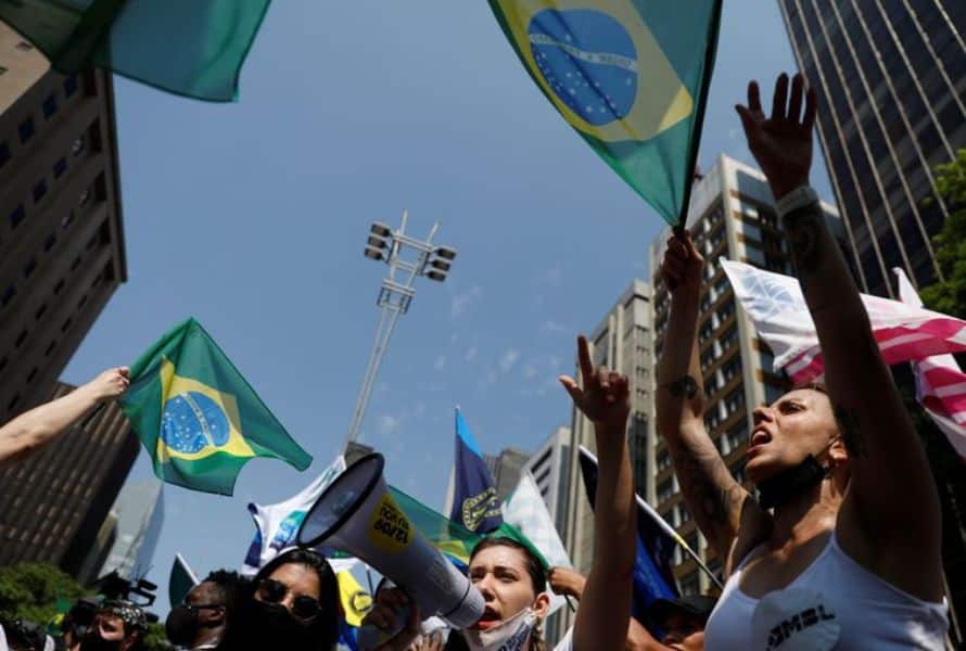 Manifestações do dia 15 de novembro