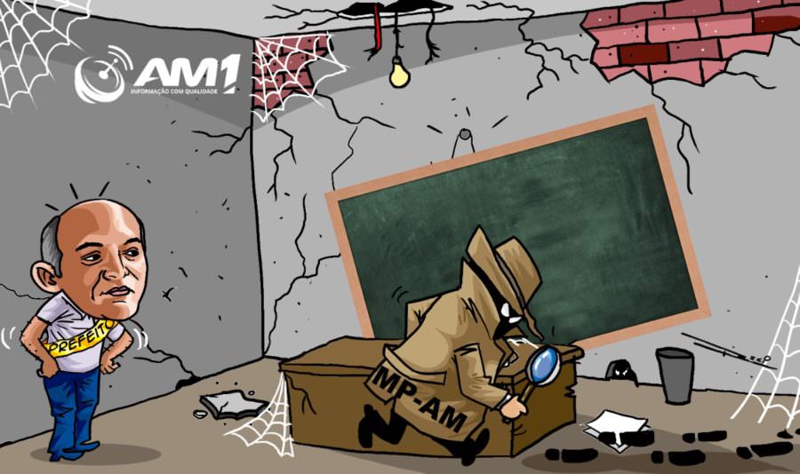 Escola em Manaquiri não é reformada há 21 anos e MP-AM vai investigar