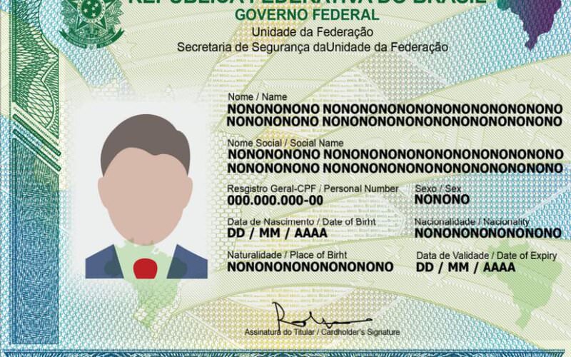 Regras de emissão da nova carteira de identidade são publicadas